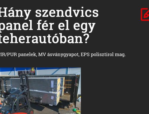 Hány szendvicspanel fér el egy teherautóban?